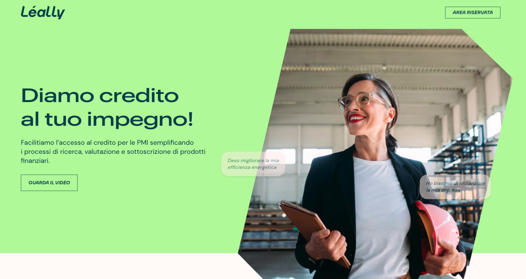 Léally, piattaforma fintech per il credito alle PMI: case study Creative Bulls su UX/UI e comunicazione
